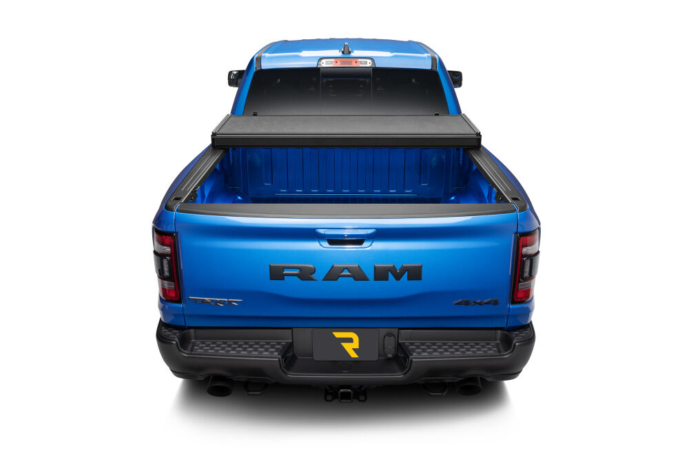 Solid Fold ALX Tonneau Cover - Black Textured Paint - 2009-2018 (2019-2024 Classic) Ram 5' 7" Bed without RamBox - Image 8