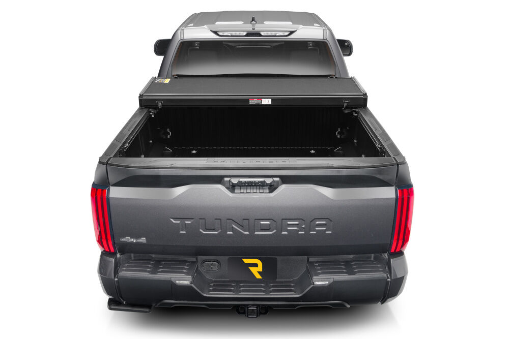 Solid Fold ALX Tonneau Cover - Black Textured Paint - 2016-2023 Toyota Tacoma 6' Bed - Image 8