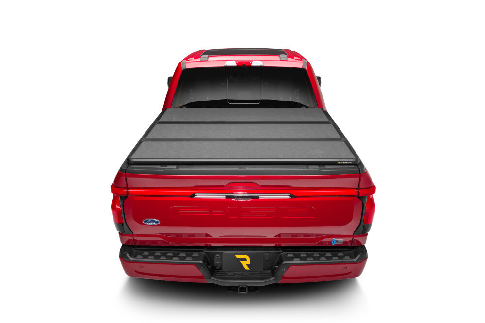 Solid Fold ALX Tonneau Cover - Black Textured Paint - 2021-2026 Ford F-150 5' 7" Bed (Includes Lightning) - Image 4