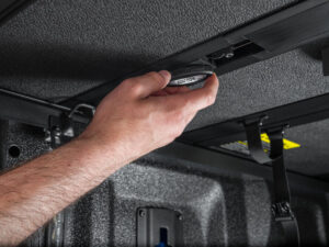 Solid Fold ALX Tonneau Cover - Black Textured Paint - 2009-2018 (2019-2023 Classic) Ram 1500/2010-2024 2500/3500 8' Bed