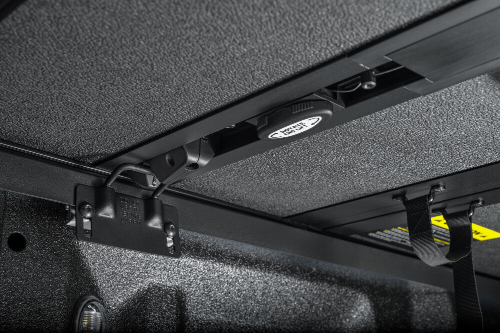 Solid Fold ALX Tonneau Cover - Black Textured Paint - 2024-2025 Ford Ranger 5' Bed - Image 6