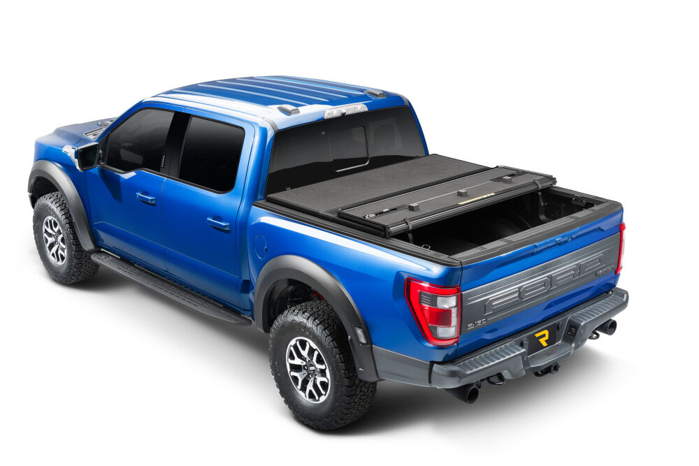 Solid Fold ALX Tonneau Cover - Black Textured Paint - 2024-2025 Ford Ranger 5' Bed - Image 8
