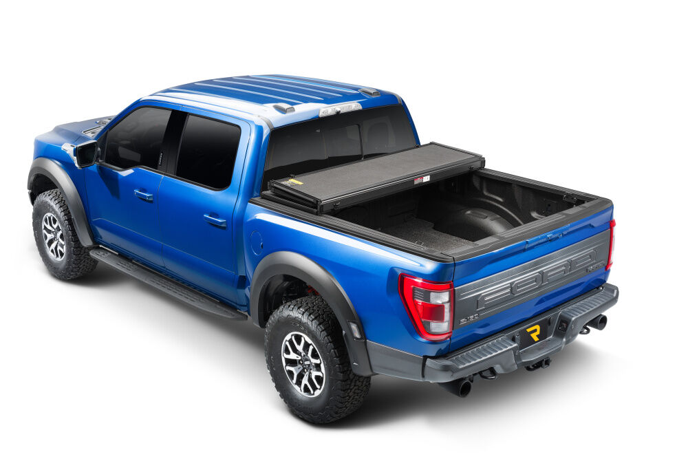 Solid Fold ALX Tonneau Cover - Black Textured Paint - 2024-2025 Ford Ranger 5' Bed - Image 9
