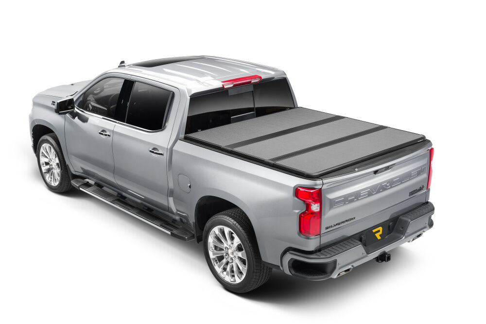 Solid Fold ALX Tonneau Cover - Black Textured Paint - 2015-2022 Chevy Colorado/GMC Canyon 6' 2" Bed - Image 2