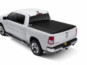 Trifecta 2.0 Tonneau Cover - Black - Leather Grained Fabric - 2019-2026 (New Body Style) Ram 5' 7" Bed with RamBox with or without Multifunction Tailgate