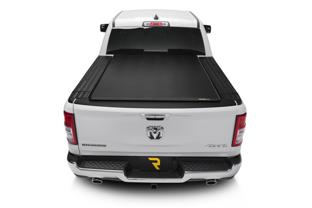 Trifecta 2.0 Tonneau Cover - Black - Leather Grained Fabric - 2019-2026 (New Body Style) Ram 5' 7" Bed with RamBox with or without Multifunction Tailgate - Image 5
