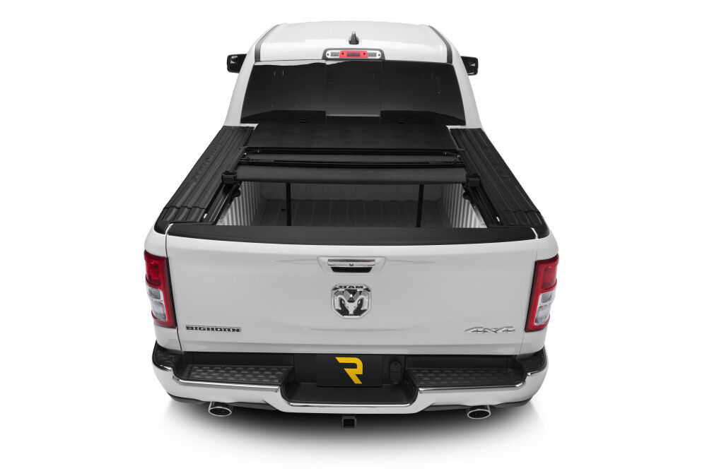 Trifecta 2.0 Tonneau Cover - Black - Leather Grained Fabric - 2019-2026 (New Body Style) Ram 5' 7" Bed with RamBox with or without Multifunction Tailgate - Image 7