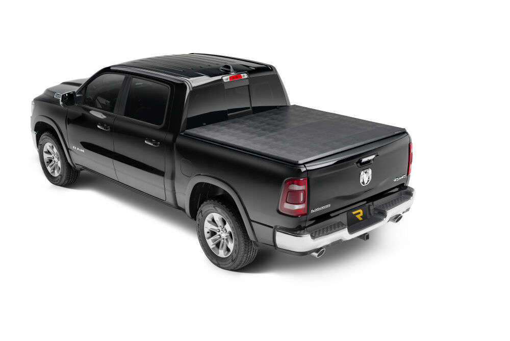 Trifecta 2.0 Tonneau Cover - Black - Leather Grained Fabric - 2019-2026 (New Body Style) Ram 1500 6' 4" Bed without RamBox with or without Multifunction Tailgate