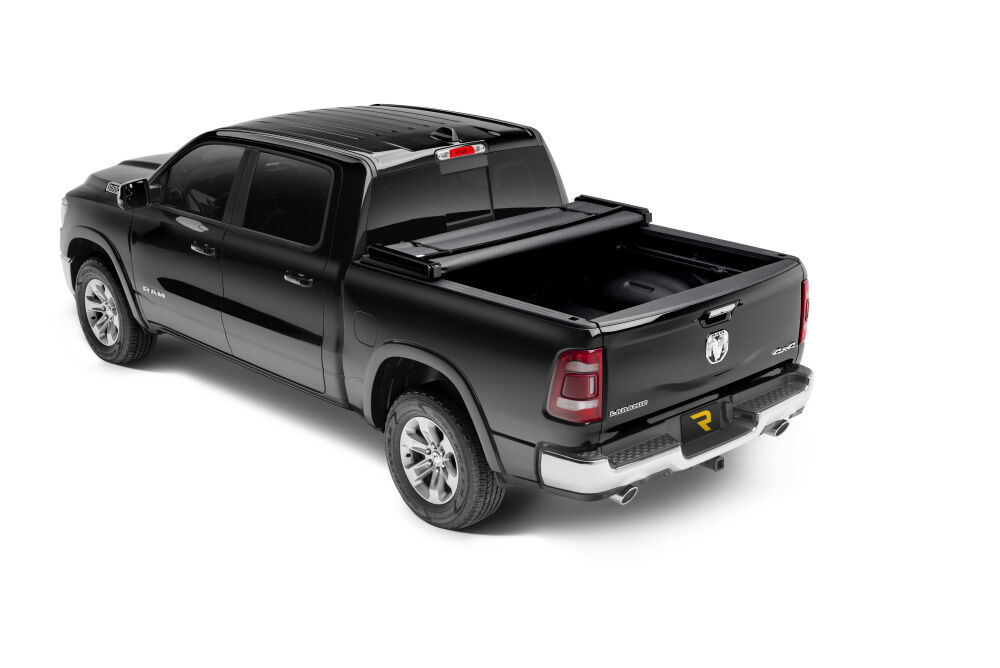 Trifecta 2.0 Tonneau Cover - Black - Leather Grained Fabric - 2019-2026 (New Body Style) Ram 1500 6' 4" Bed without RamBox with or without Multifunction Tailgate - Image 3