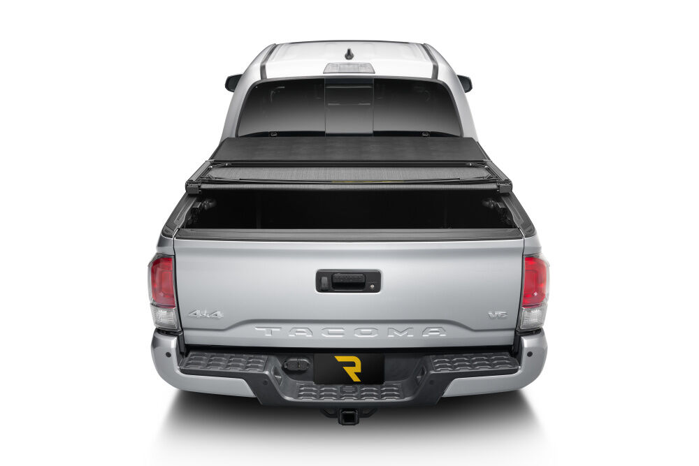Trifecta 2.0 Tonneau Cover - Black - Leather Grained Fabric - 2022-2026 Toyota Tundra 6' 7" Bed with Deck Rail System - Image 6