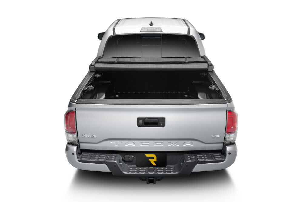 Trifecta 2.0 Tonneau Cover - Black - Leather Grained Fabric - 2022-2026 Toyota Tundra 6' 7" Bed with Deck Rail System - Image 7