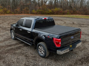 Trifecta 2.0 Tonneau Cover - Black - Leather Grained Fabric - 2022-2026 Ford Maverick