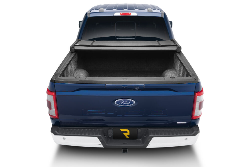 Trifecta 2.0 Tonneau Cover - Black - Leather Grained Fabric - 2021-2026 Ford F-150 5' 7" Bed (Includes Lightning) - Image 8