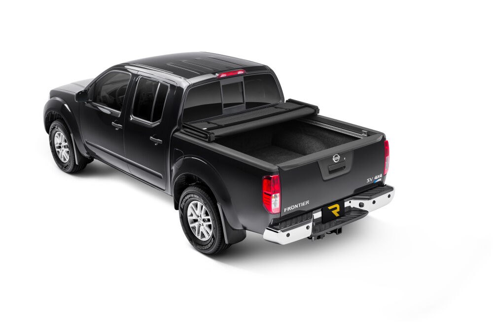 Trifecta 2.0 Tonneau Cover - Black - Leather Grained Fabric - 2022-2026 Nissan Frontier 5' Bed - Image 5