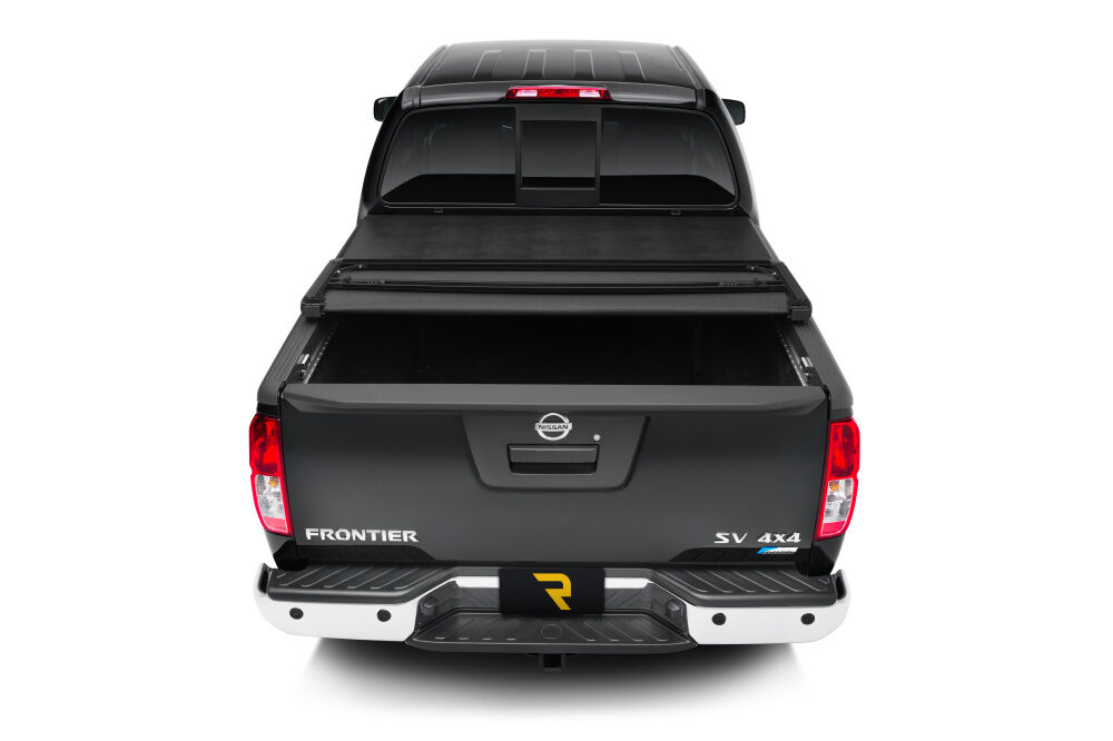 Trifecta 2.0 Tonneau Cover - Black - Leather Grained Fabric - 2022-2026 Nissan Frontier 5' Bed - Image 7