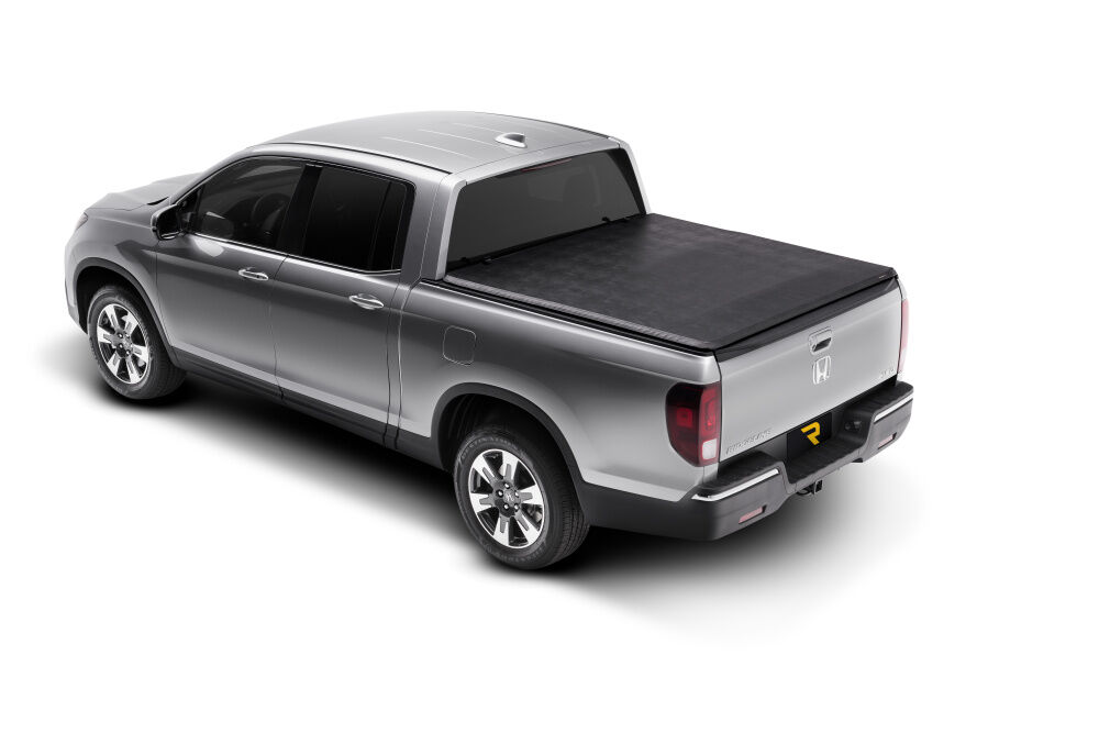 Trifecta 2.0 Tonneau Cover - Black - Leather Grained Fabric - 2006-2015 Honda Ridgeline - Image 2