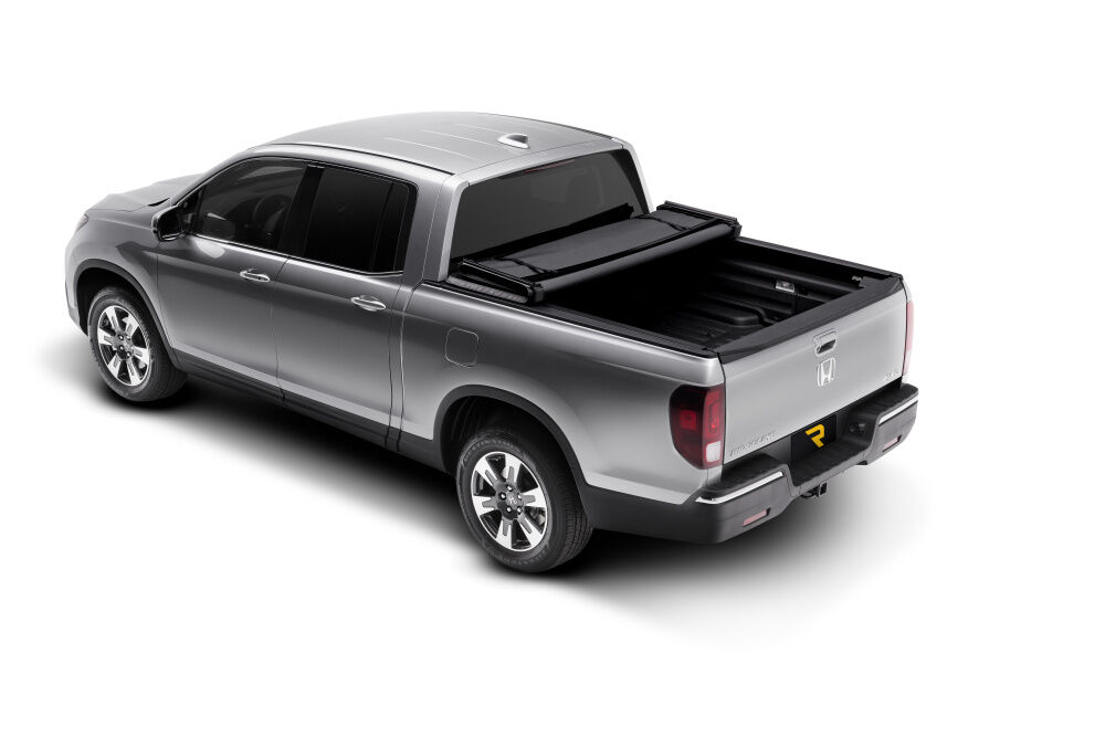 Trifecta 2.0 Tonneau Cover - Black - Leather Grained Fabric - 2006-2015 Honda Ridgeline - Image 4