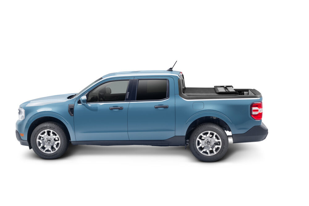 Trifecta 2.0 Tonneau Cover - Black - Leather Grained Fabric - 2022-2026 Ford Maverick - Image 6