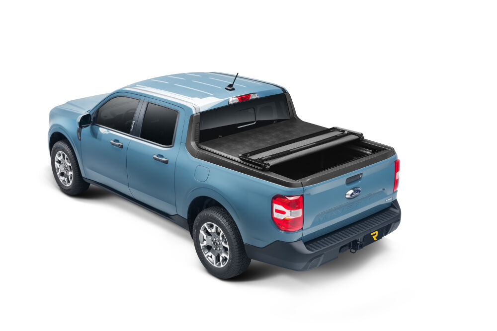 Trifecta 2.0 Tonneau Cover - Black - Leather Grained Fabric - 2022-2026 Ford Maverick - Image 5