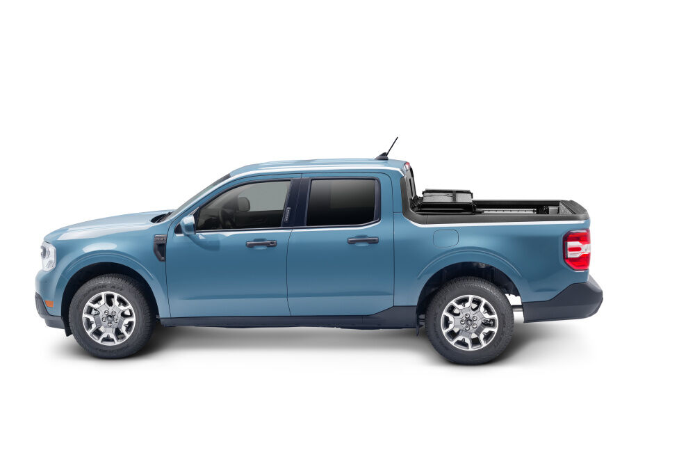 Trifecta 2.0 Tonneau Cover - Black - Leather Grained Fabric - 2022-2026 Ford Maverick - Image 9