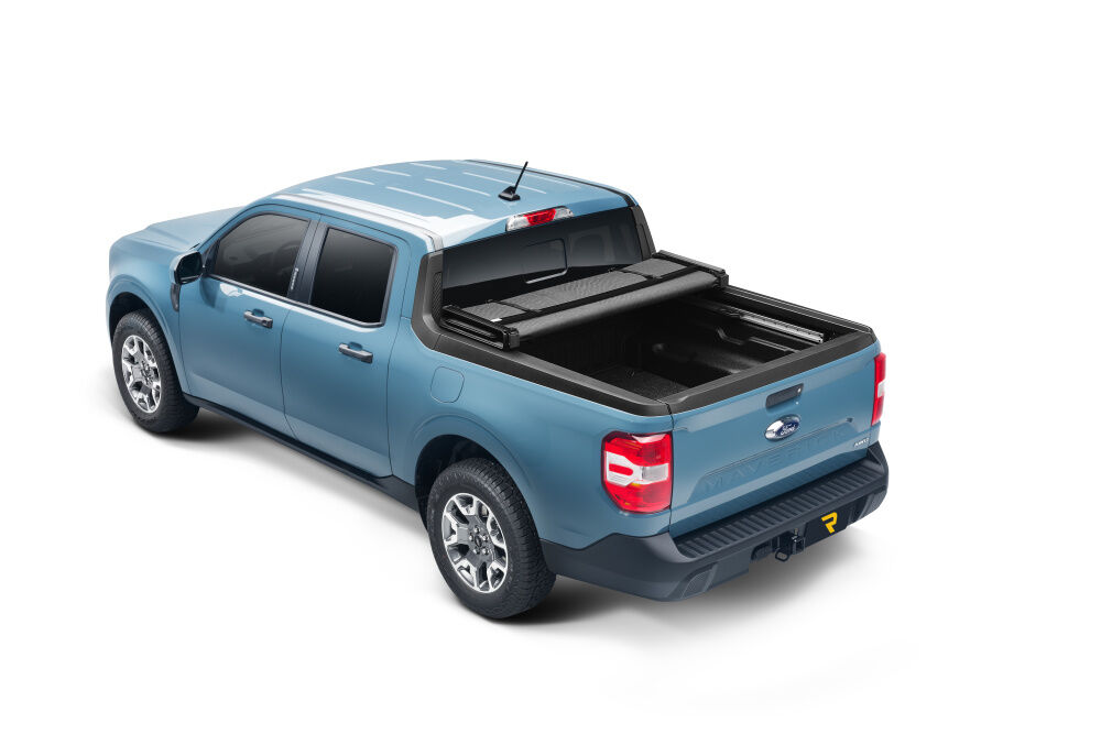 Trifecta 2.0 Tonneau Cover - Black - Leather Grained Fabric - 2022-2026 Ford Maverick - Image 8