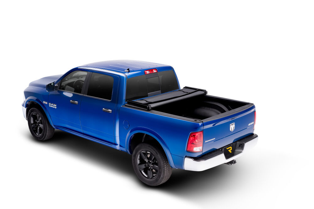 Trifecta 2.0 Tonneau Cover - Black - Leather Grained Fabric - 1997-2004 Dodge Dakota 6' 6" Bed - Image 4