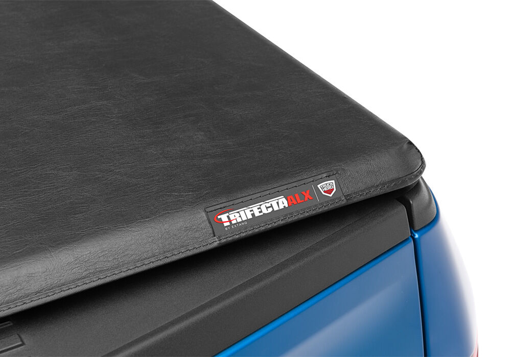 Trifecta ALX Tonneau Cover - Black - Leather Grained Fabric - 2017-2026 Honda Ridgeline