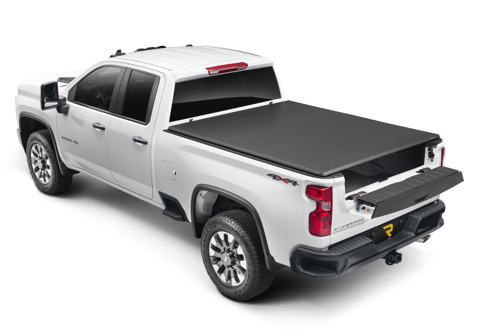 Trifecta ALX Tonneau Cover; Black; Leather Grained Fabric; 2020-2026 Chevy Silverado/GMC Sierra 2500 HD/3500 HD 6' 9" Bed without Factory Side Storage Boxes - Image 2