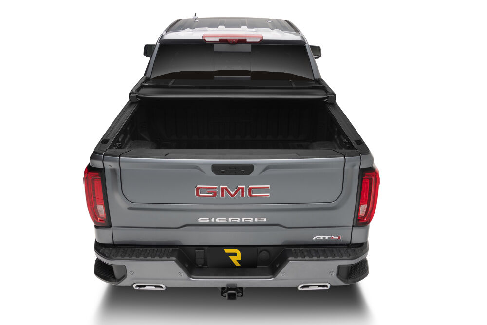 Trifecta Signature 2.0 Tonneau Cover - Black - Acrylic Canvas - 2019 (New Body Style)-2026 Chevy Silverado/GMC Sierra 1500 6' 7" Bed without Factory Side Storage Boxes without CarbonPro Bed with or without MultiPro/MultiFlex Tailgate - Image 5