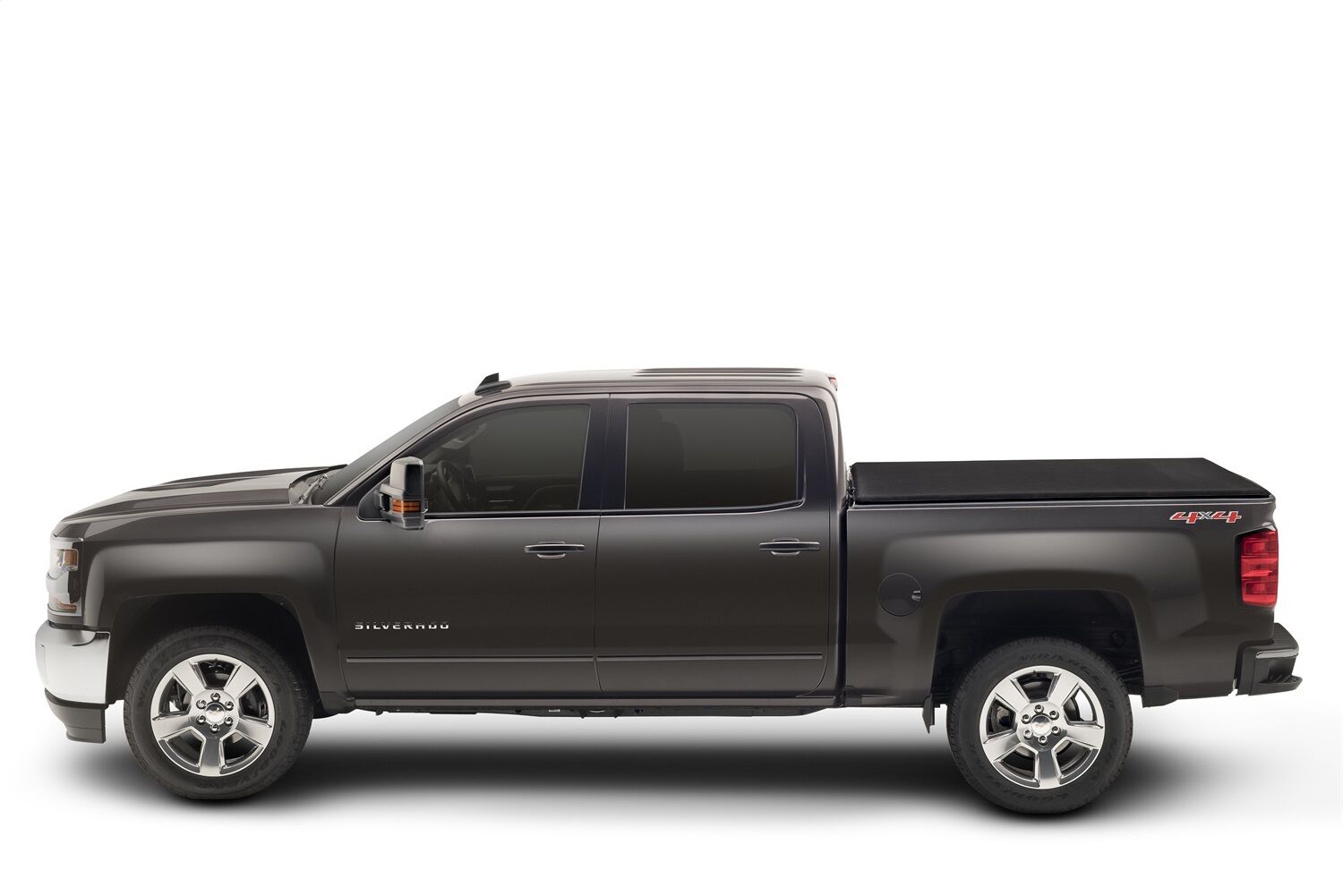 Trifecta Signature 2.0 Tonneau Cover - Black - Acrylic Canvas - 2007-2013 Toyota Tundra 5' 6" Bed with Deck Rail System - Image 4