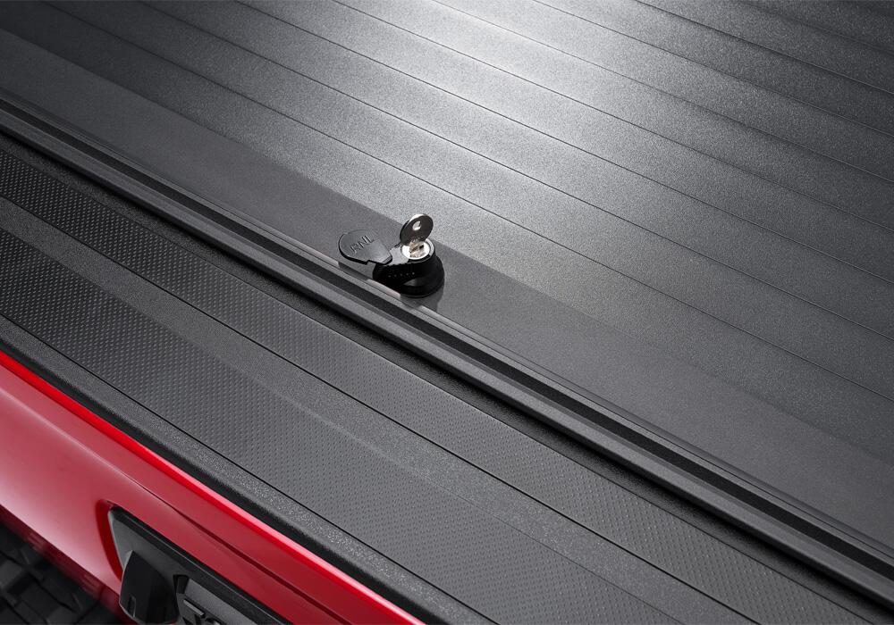 A-Series Locking Retractable Truck Bed Cover for 2016-2023 Toyota Tacoma Double Cab 5 Ft. Bed without Trail Special Edition Storage Boxes - Image 4
