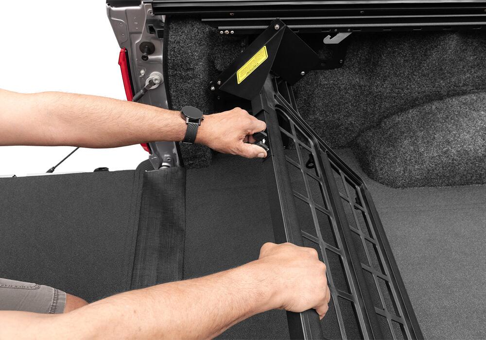 Cargo Manager Rolling Truck Bed Divider, Works Only with Roll-N-Lock Covers, for 2015-2020 Ford F-150 5' 7" Bed - Image 4