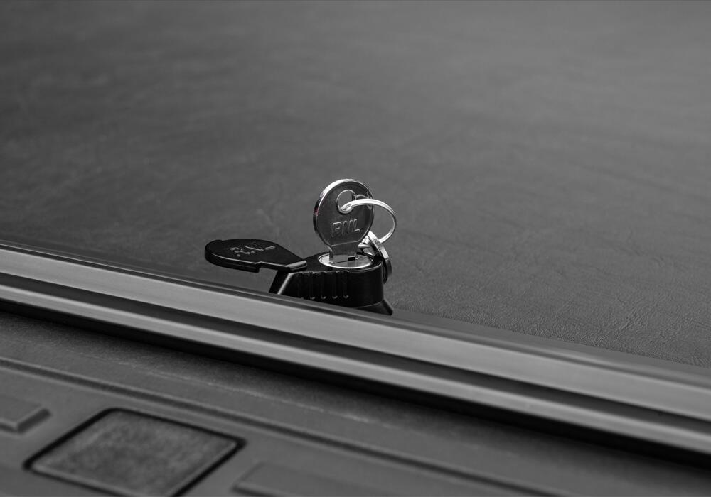 M-Series Locking Retractable Truck Bed Cover for 2015-2020 Ford F-150 8' 2" Bed - Image 4