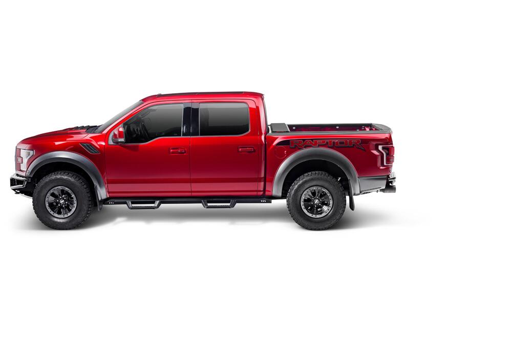 M-Series Locking Retractable Truck Bed Cover for 2015-2020 Ford F-150 8' 2" Bed - Image 3