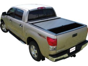 M-Series Locking Retractable Truck Bed Cover for 2007-2021 Toyota Tundra Regular/Double Cab 6.5 Ft. Bed without Trail Special Edition Storage Boxes