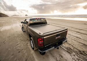 A-Series Locking Retractable Truck Bed Cover for 2007-2021 Toyota Tundra CrewMax Cab, 5.7 Ft. Bed without Trail Special Edition Storage Boxes
