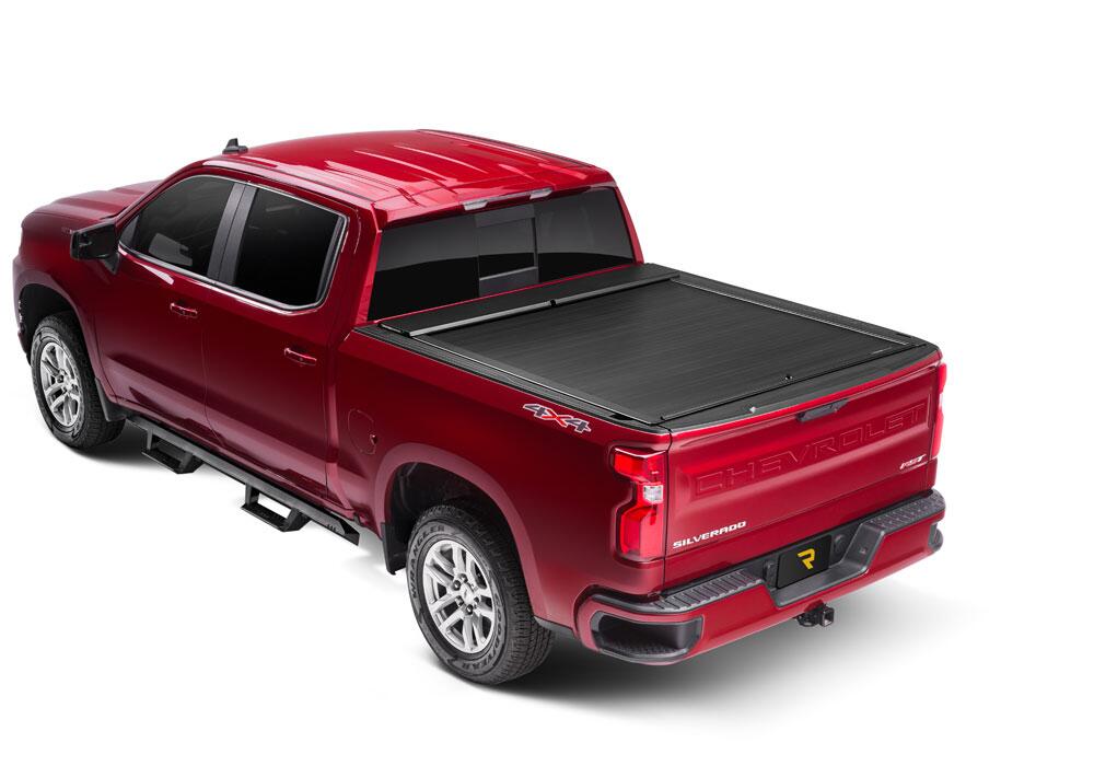 A-Series Locking Retractable Truck Bed Cover for 2019 Chevrolet Silverado 1500 LD, 2014-2018 Silverado/Sierra 1500, 2015-2019 Silverado/Sierra 2500-3500 6.6 Ft. Bed - Image 2