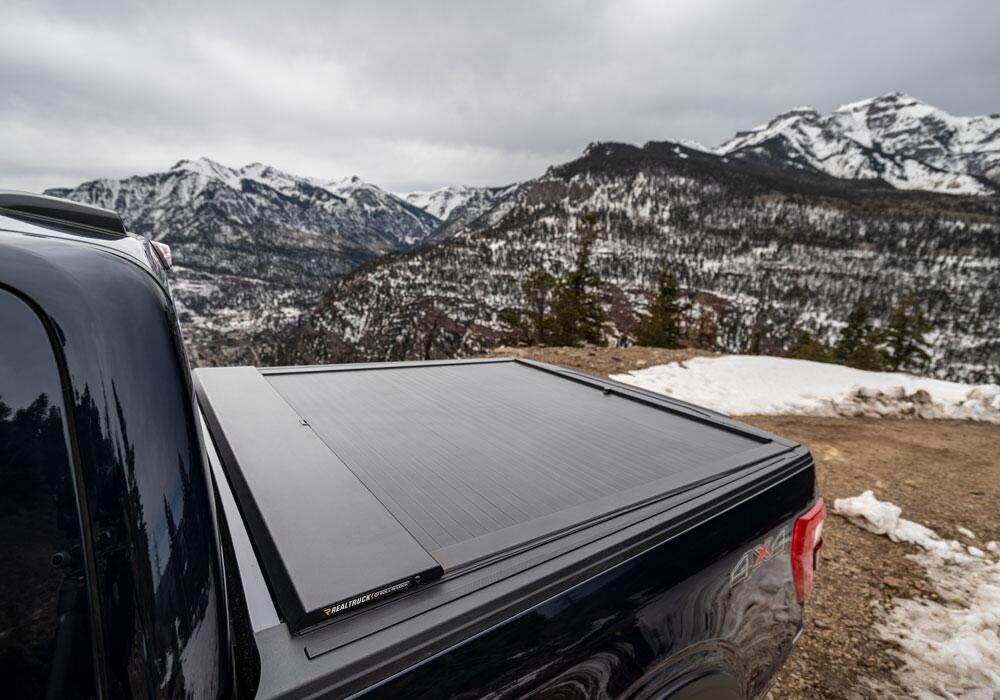 A-Series Locking Retractable Truck Bed Cover for 2015-2020 Ford F-150 6' 7" Bed - Image 10