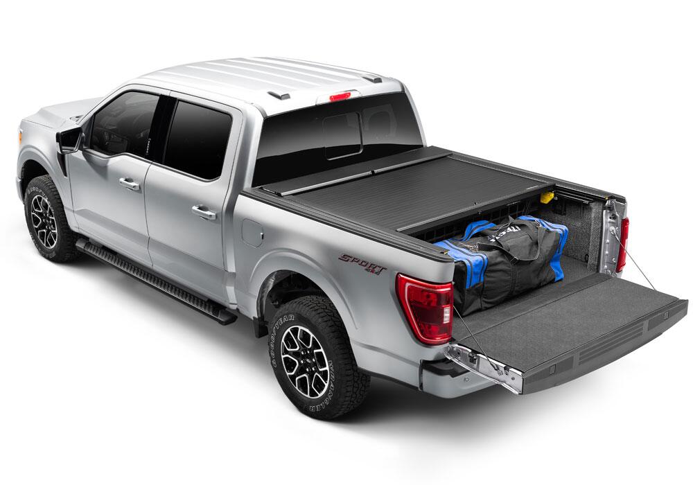 Cargo Manager Rolling Truck Bed Divider, Works Only with Roll-N-Lock Covers, for 2015-2020 Ford F-150 5' 7" Bed - Image 5