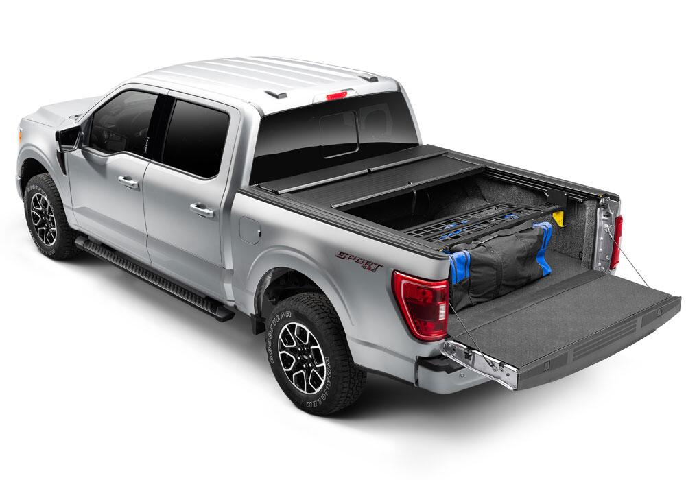 Cargo Manager Rolling Truck Bed Divider, Works Only with Roll-N-Lock Covers, for 2015-2020 Ford F-150 5' 7" Bed - Image 6
