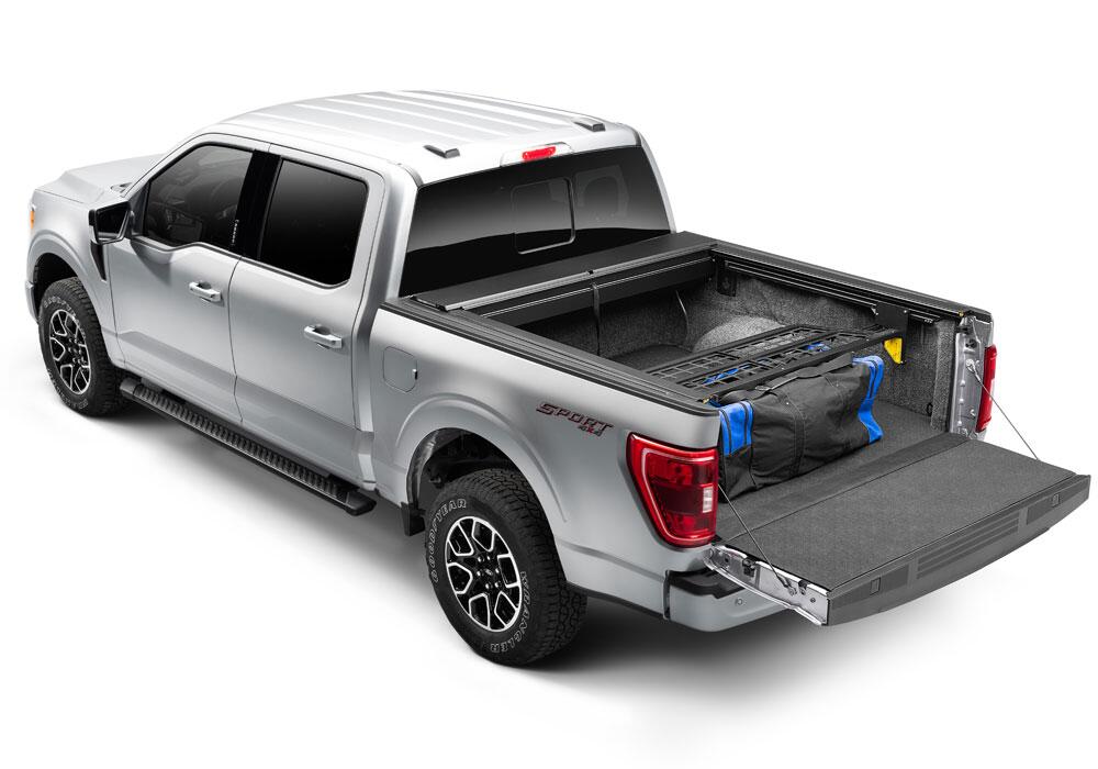 Cargo Manager Rolling Truck Bed Divider, Works Only with Roll-N-Lock Covers, for 2015-2020 Ford F-150 5' 7" Bed - Image 7