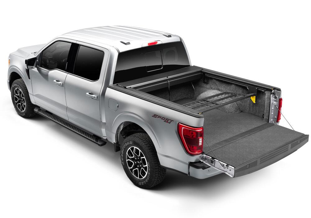 Cargo Manager Rolling Truck Bed Divider, Works Only with Roll-N-Lock Covers, for 2015-2020 Ford F-150 5' 7" Bed - Image 9