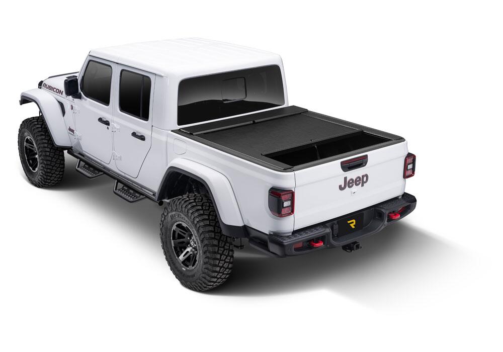 M-Series Locking Retractable Truck Bed Cover for 2020-2025 Jeep Gladiator without Trail Rail System, 5 Ft. Bed - Image 10
