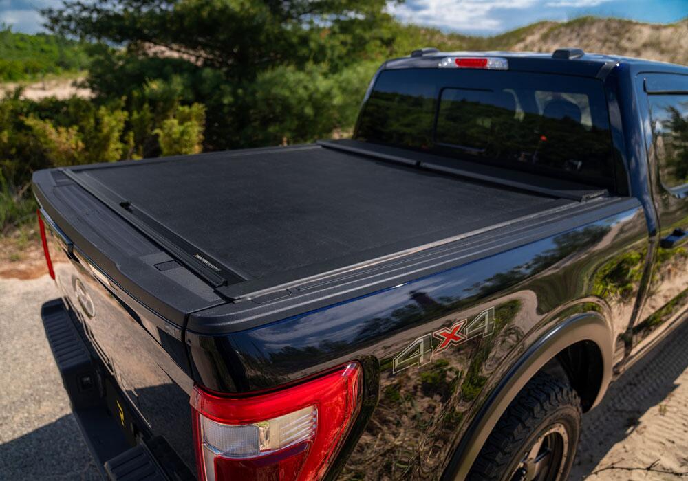 M-Series Locking Retractable Truck Bed Cover for 2007-2021 Toyota Tundra CrewMax 5.7 Ft. Bed - Image 8
