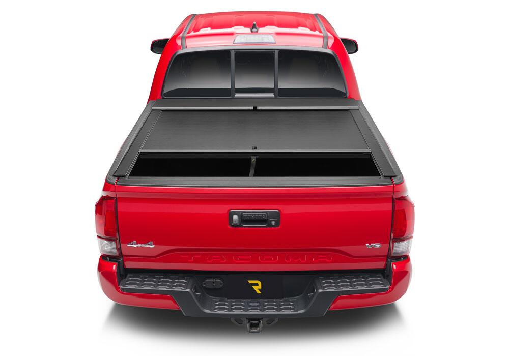 M-Series Locking Retractable Truck Bed Cover for 2016-2023 Toyota Tacoma Access/Double Cab 6 Ft. Bed without Trail Special Edition Storage Boxes - Image 14