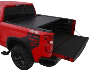A-Series Locking Retractable Truck Bed Cover for 2022-2026 Toyota Tundra 5' 7" Bed without Trail Special Edition Storage Boxes