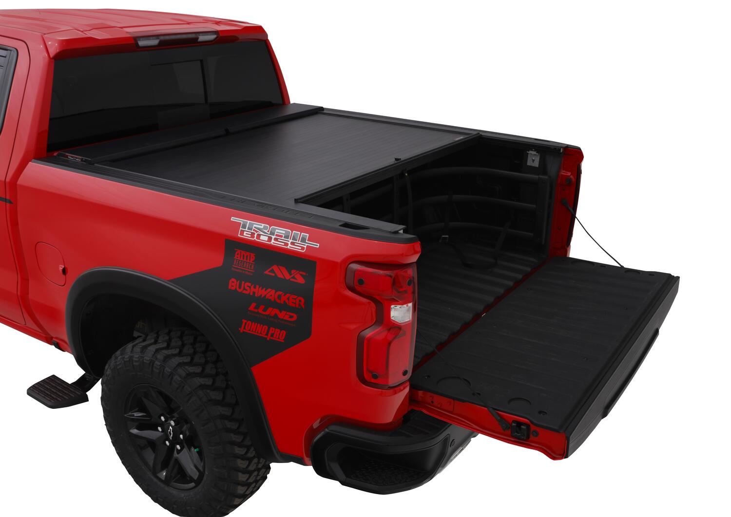 A-Series Locking Retractable Truck Bed Cover for 2008-2016 Ford F-250/F-350 Super Duty, 6.8 Ft. Bed - Image 2