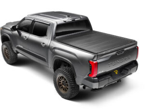 EQ Retractable Tonneau Cover - 2004-2023 Nissan Titan King Cab 6' 6" Bed with or without Utili-Track System without Stake Pockets