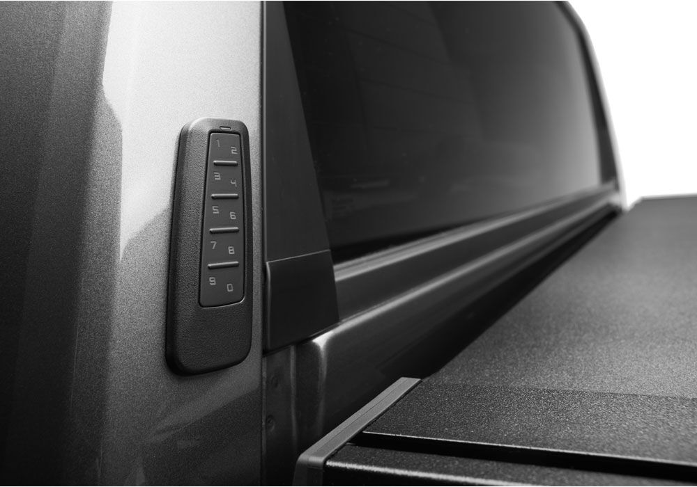 EQ Retractable Tonneau Cover - 2022-2023 Toyota Tundra CrewMax 5' 7" Bed with Deck Rail System without Stake Pockets w/out Trail Special Edition Storage Boxes - Image 6