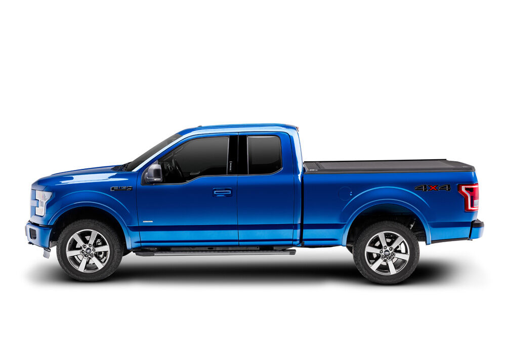 RetraxOne MX Retractable Tonneau Cover - Matte One Piece Polycarbonate Finish - 2004-2024 Nissan Titan Crew Cab 5' 7" Bed with or without Utili-Track System without Stake Pockets - Image 8